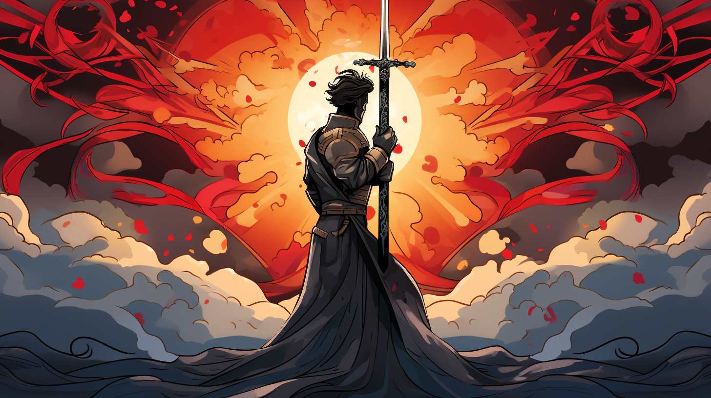 king of swords in reversed as feelings